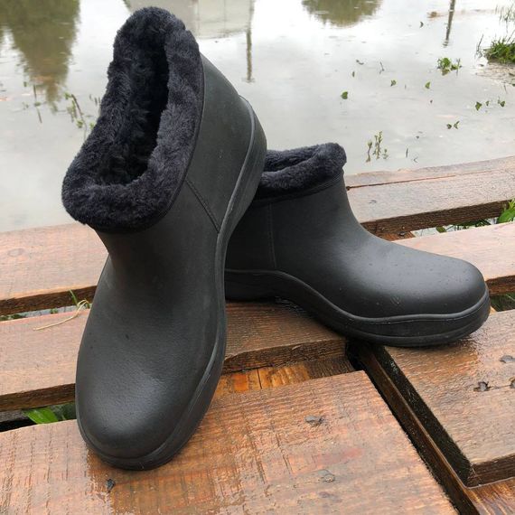 Ботинки женские утепленные на меху. 39 размер. HJ-177 Цвет: черный | Зображення 3