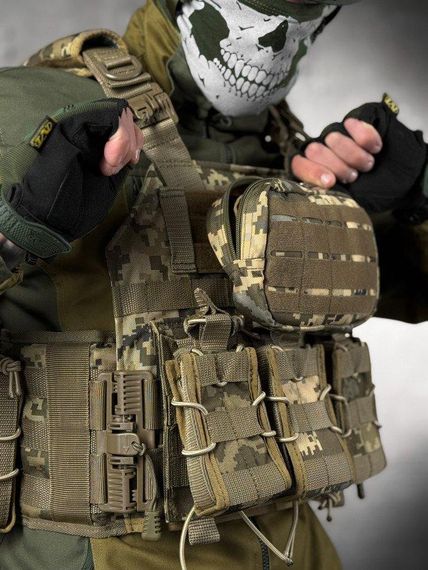 Плитоноска 4 точки скидання REVENGER піксель ВТ5042 | Зображення 2