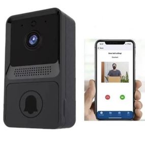 Бездротовий дверний відеодомофон WIFI Mini Doorbell Чорний