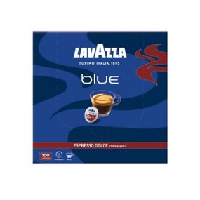 Кава в капсулах Lavazza BLUE ESPRESSO DOLCE 100 шт Італія 100% Арабіка