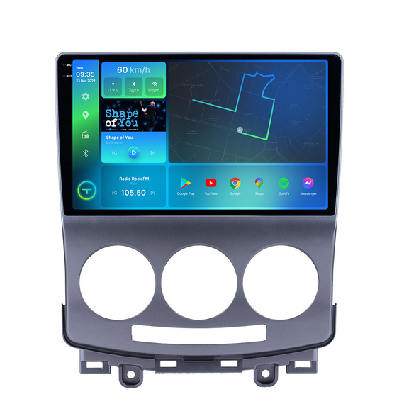 Штатна магнітола Torssen 2K Mazda 5 05-09 F9332 4G Carplay DSP