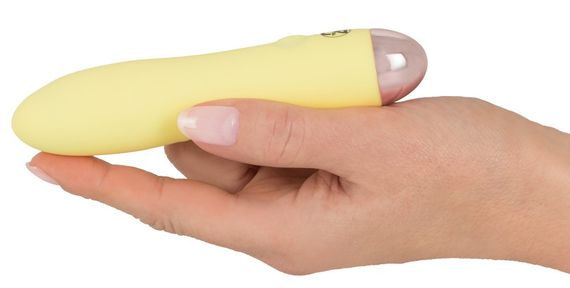 Жовтий міні-вібратор Cuties Mini Vibrator з 7 різними вібраційними режимами Sex Aura | Зображення 2