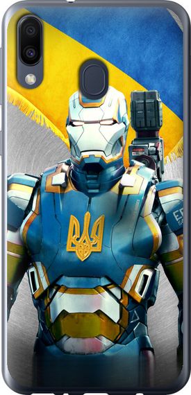 Чехол на Samsung Galaxy M20 Украинский киборг "980u-1660-17620"