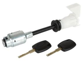 Замок капота Ford Focus C-MAX 03-07 (вставка) - вкладыш личинка замка капота Форд (короткий вал - 81 мм.)