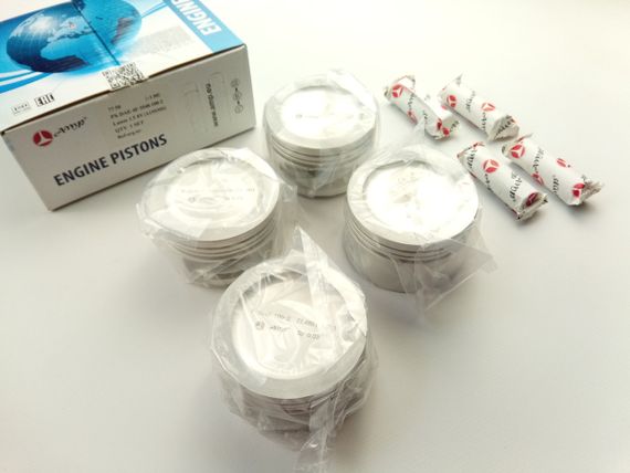 Поршень Lanos 1.5 77,50 4-й ремонт, AMP (PX-DAE-4F-3548-100-2) к-т із пальцями