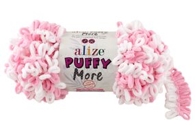 ALIZE PUFFY MORE 6267 алізе пуффі море алізе пуффі мо плюшева пряжа