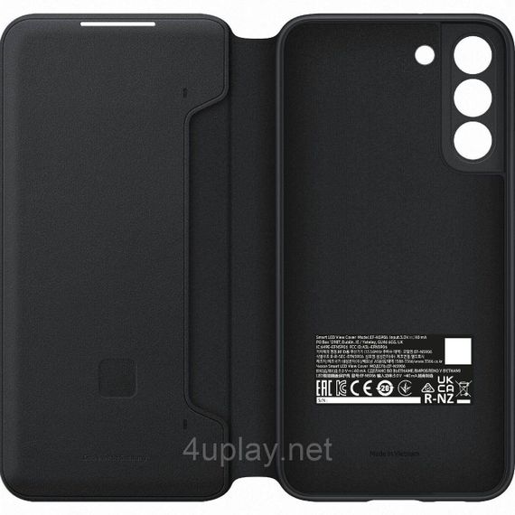 Чехол-книжка Samsung Smart LED View Cover EF-NS906 для смартфона Samsung Galaxy S22 Plus Black. Оригинал | Зображення 1