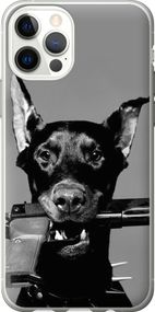 Чехол на iPhone 12 Доберман "2745u-2053-17620"