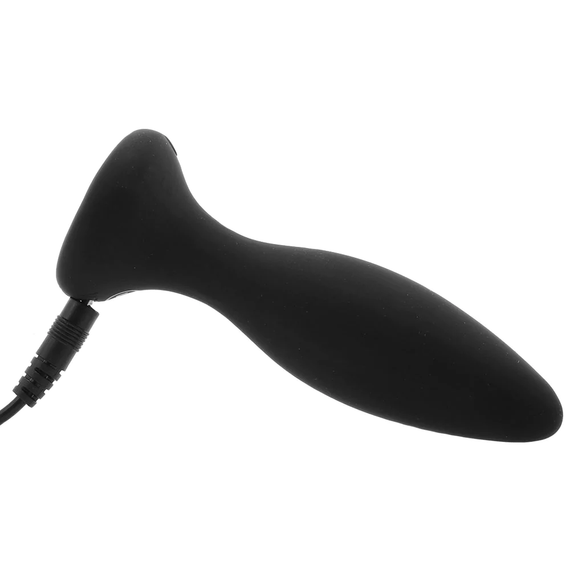 Анальна пробка з вібрацією і кульками Doc Johnson, що обертаються, з пультом дистанційного керування | Зображення 5