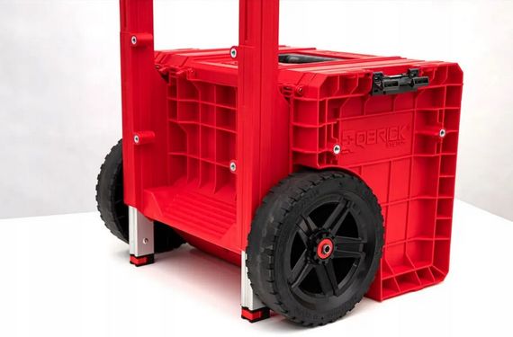 Ящик для інструментів на колесах, 19", 490x415x660, SYSTEM PRO Cart Plus Red, SKRWQCPRO2PCCZEPG001, QBRICK | Зображення 5