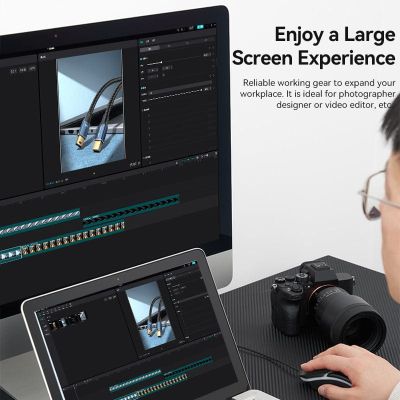 Кабель мультимедийный miniDisplayPort M to Mini DisplayPort M 2.0m V1.4 8K60Hz blue Vention (HCGLH) | Зображення 5