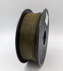 PETG-пластик MT Filament для 3D-принтера 1.75 мм 1 кг зелёный хаки (3DMT-PETG1.75-01-MG)
