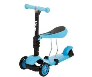 Дитячий самокат з сидінням Best Scooter 3в1 зелений | Зображення 4