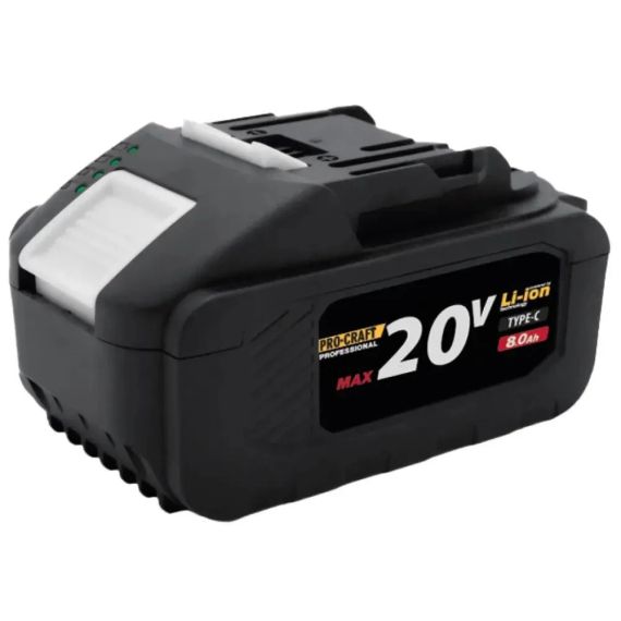 Аккумуляторная батарея Procraft 20/8С Type-C UNIVERSAL (030287)