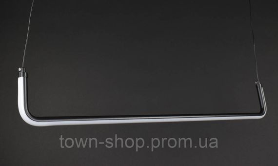 Люстра потолочная LED H28L-1-1200-bk Черный 20-150х12х122 см. | Зображення 3
