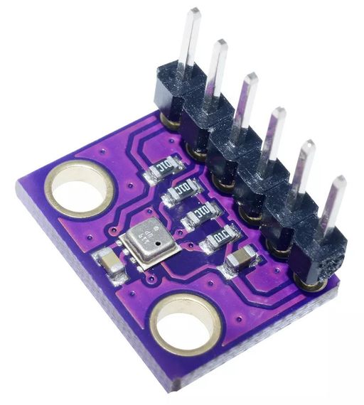 Модуль цифровий датчиків температури, вологості та тиску GY-BME280 Diymore | Зображення 1