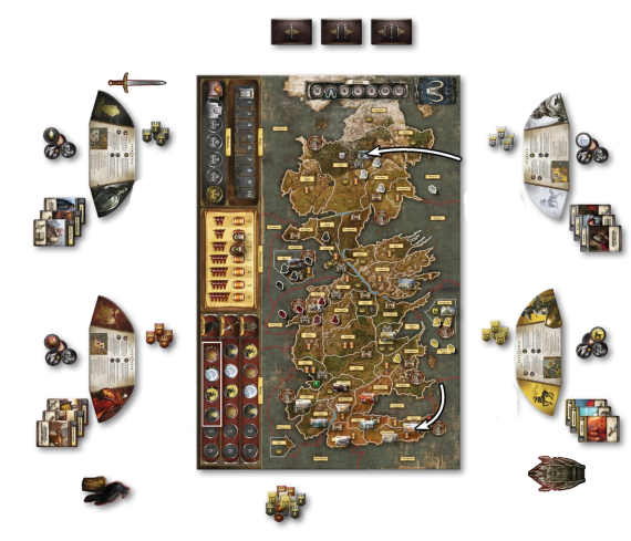 Настольная игра Игра престолов. Второе издание (A Game of Thrones: The Board Game Second Edition) укр. | Зображення 2