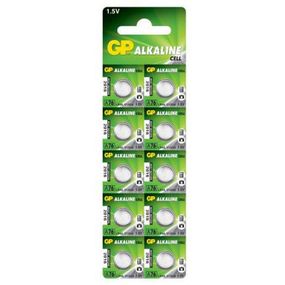 Батарейка GP ALKALINE Cell A76F-U10 лужна, A76, LR44