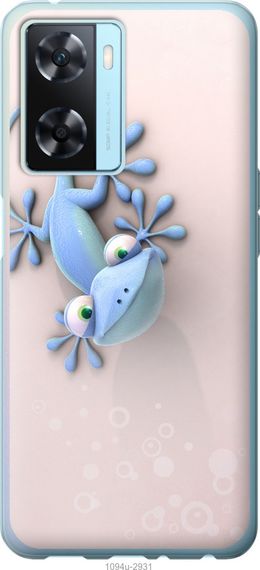 Чехол на Oppo A57s Геккончик "1094u-2931-17620"