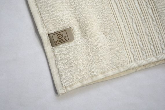 Полотенце махровое SB-7 Kayra 70x140 см. кремовый | Зображення 3