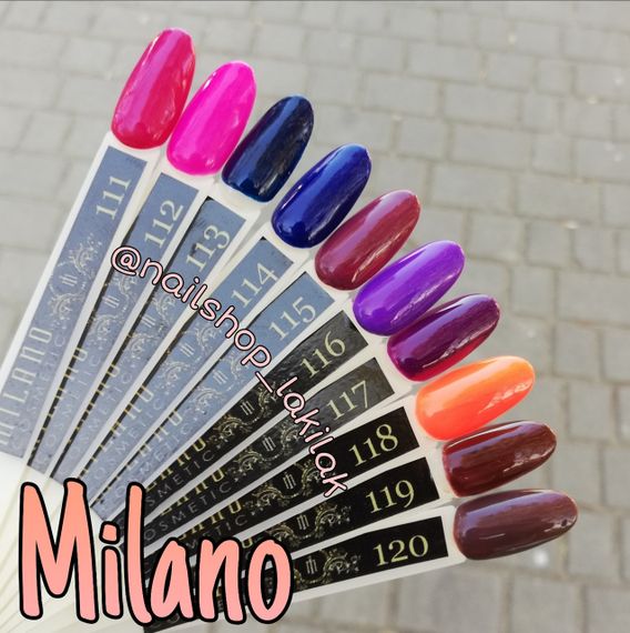 Гель-лак Milano 116 8мл | Зображення 6