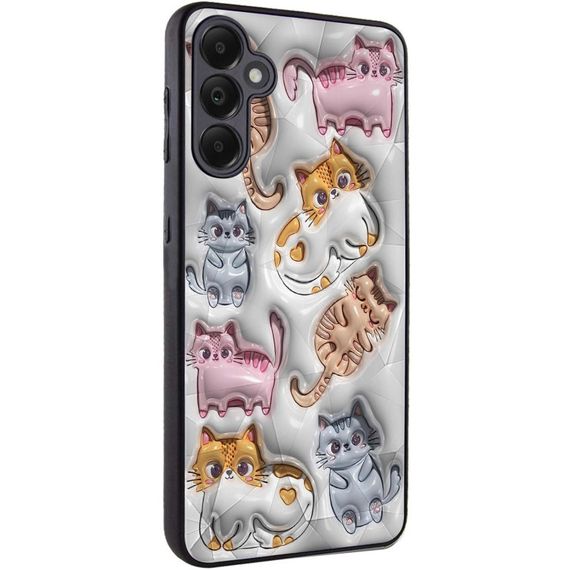 TPU+PC чехол Prisma Fluffie для Samsung Galaxy A56 5G Kittens