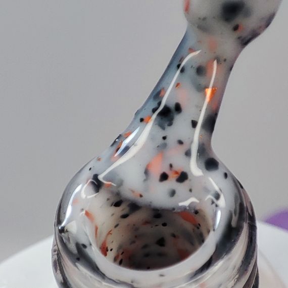 Crystal base Mi #3 (молочная база с красной и черной поталью) 8мл | Зображення 3