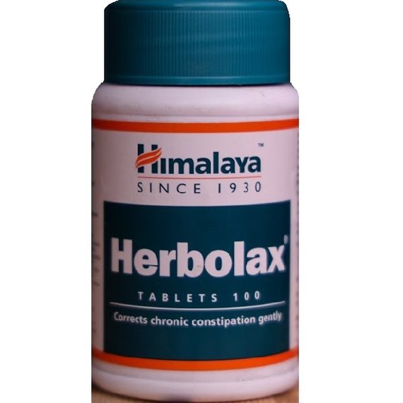 Покращення роботи кішківника Himalaya Herbolax 100 Tabs