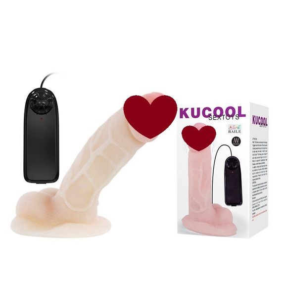 Реалістичний вібратор на присосці-KUCOOL Sextoys, BW - 008009X sexstyle