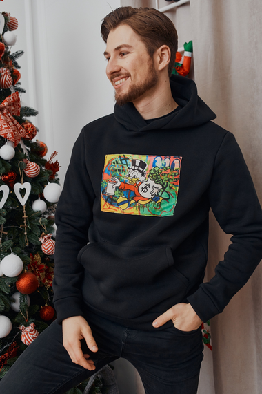 Худі Макдак 2 чорний S XL