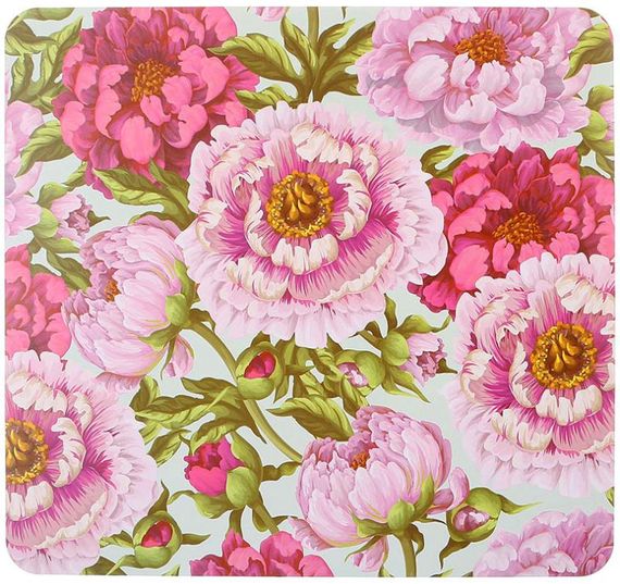 Набір 12 сервірувальних серветок 28x30см підтарільники Floral-117, поліпропілен