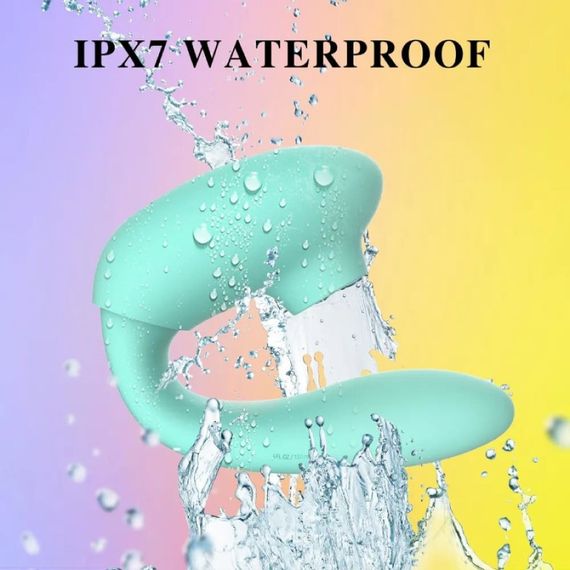 Вибратор двойной стимуляции Every Night Toys вакуум с эффектом посасывания и стимуляция точки G sexstyle | Зображення 4