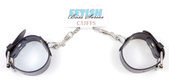 Наручники зі штучної шкіри Fetish Boss Series - Handcuffs with Red Line, BS3300115 Sex Aura | Зображення 5