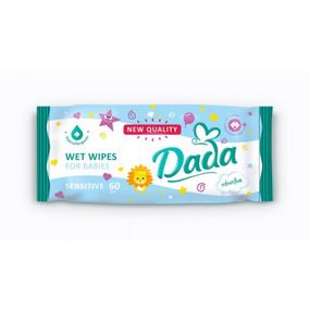 Детские влажные салфетки Dada без запаха 60 шт (4820174980368) - Топ Продаж!