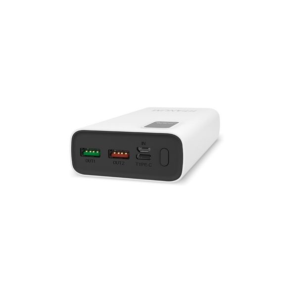 Павербанк 20000 mAh Titanum TPB-727S-W 22,5W QC+PD білий | Зображення 3