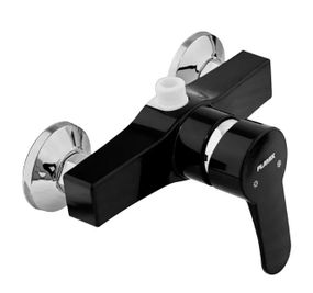 Змішувач для душа Plamix Mario-003 Black (без шланга та лійки) (PM0604)