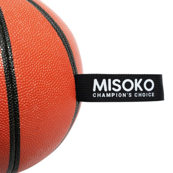 Іграшка для собак Misoko&Co Basketball Ball, 18.5 см, помаранчевий | Зображення 1