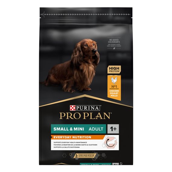 Сухий корм Purina Pro Plan Dog Small&Mini для дорослих собак з куркою та рисом 7кг | Зображення 1