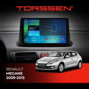 Штатна магнітола Torssen 2K Renault Megane 3 08-15 F96128 4G Carplay DSP