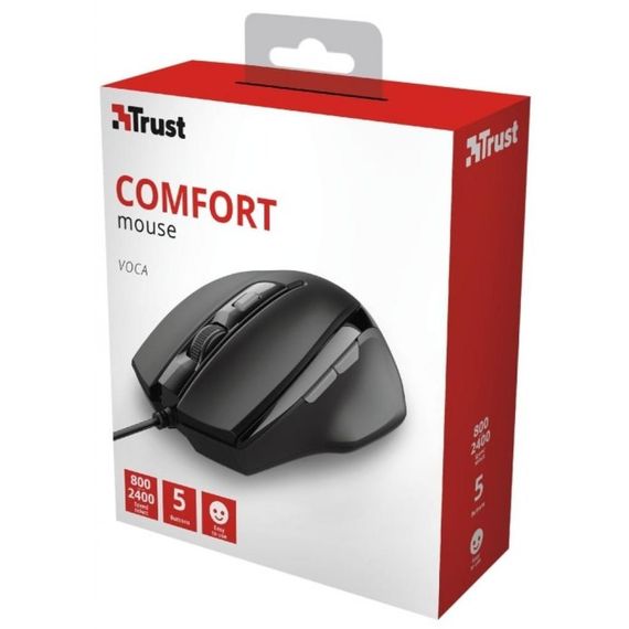 Мишка Trust Voca USB Black (23650) | Зображення 4