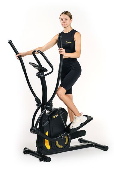 Електромагнітний орбітрек Besport BS-1105 TOPHILL-E чорно-жовтий | Зображення 5