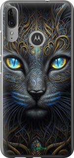 Чохол на Motorola Moto E6 Plus Кішка "5548u-1780-2448"