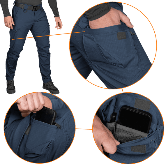 Штани Герць Rip-Stop Stretch Темно-сині (7941), XL | Зображення 3
