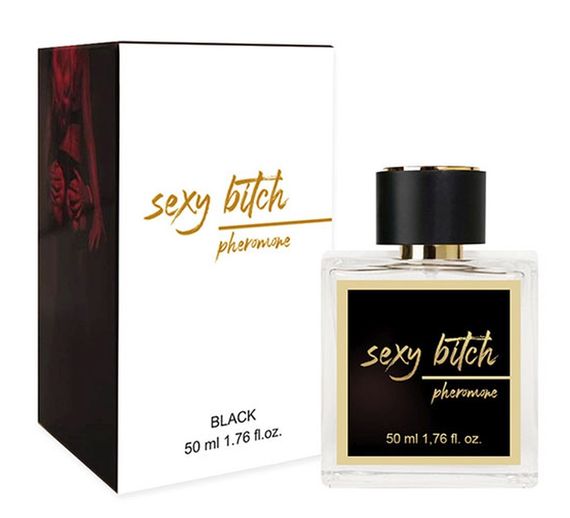 Парфюмерная вода с феромонами унисекс SEXY BITCH BLACK Pheromone, 50 ml sexstyle