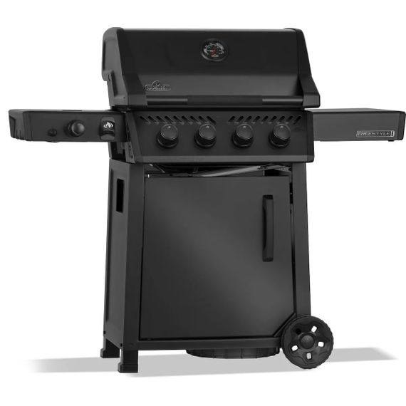 Газовий гриль Napoleon Phantom Freestyle Pro 425 з бічним пальником SIZZLE ZONE та дверкою, чорний мат FP425DSIBPK-1-UA-PHM Код: 013902 | Зображення 1