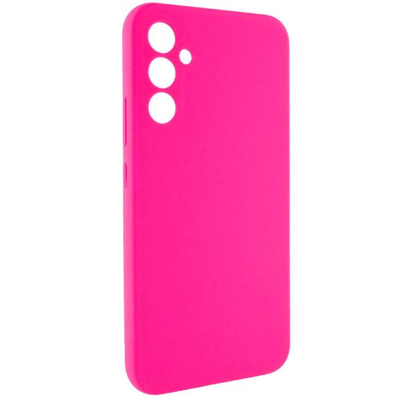 Чохол Silicone Cover Lakshmi Full Camera (AAA) для Samsung Galaxy S24+ Рожевий / Barbie pink | Зображення 1