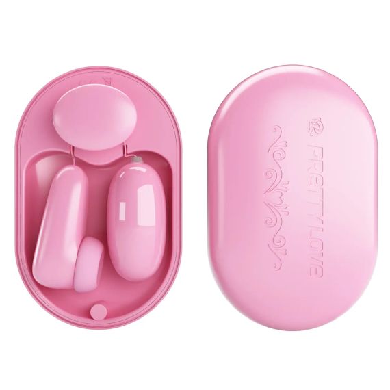Вакуумний стимулятор із віброяйцем PRETTY LOVE — Magic Box Pink, BI-300055 Sex Aura | Зображення 2