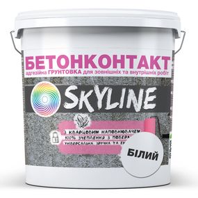 Бетонконтакт адгезійна грунтовка SkyLine Біла 4,2 кг