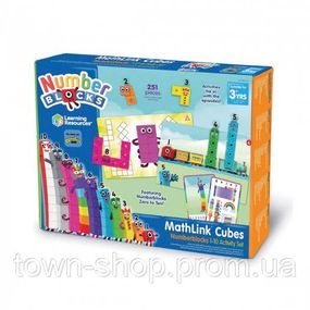 Обучающий игровой набор LEARNING RESOURCES серии Numberblocks – Учимся  считать  Mathlink® Cubes