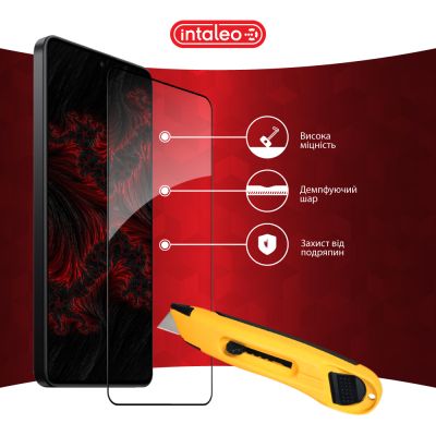 Стекло защитное Intaleo Full Glue Xiaomi Poco X7 Pro Black (1283126607882) | Зображення 4